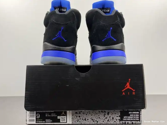 CT4838-004 Blue Air 5 Racer Jordan 0517